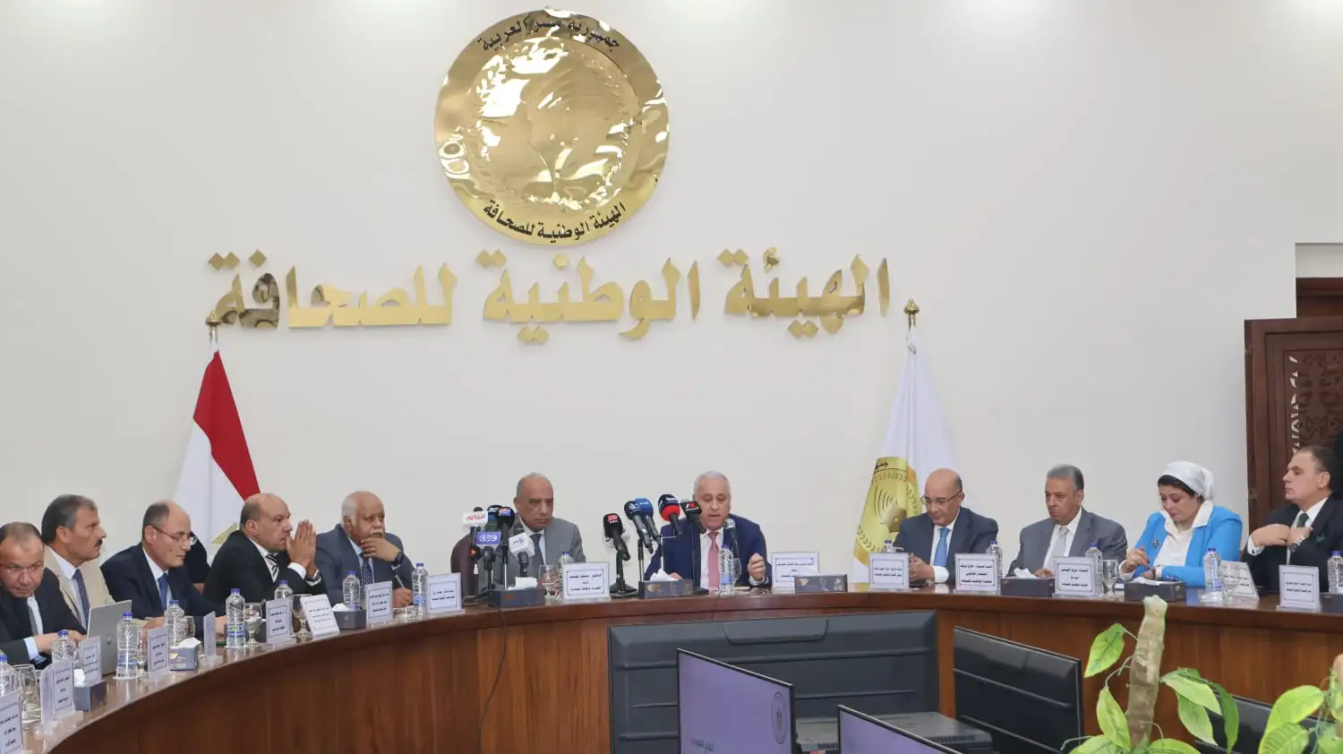 ''وزير الكهرباء'' في ضيافة ''الوطنية للصحافة'' بمشاركة رؤساء مجالس إدارات وتحرير المؤسسات الصحفية 