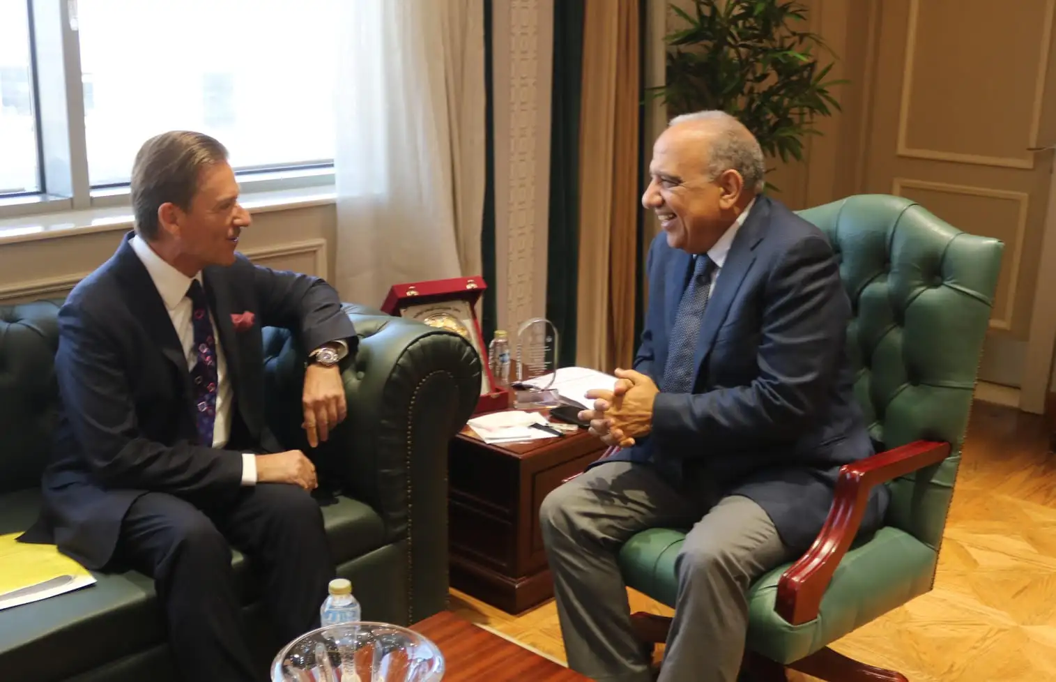 'وزير الكهرباء' يستقبل 'سفير سويسرا' بالقاهرة لبحث سبل دعم وتعزيز التعاون والشراكة في مجالات الطاقة المتجددة والتحول الرقمي