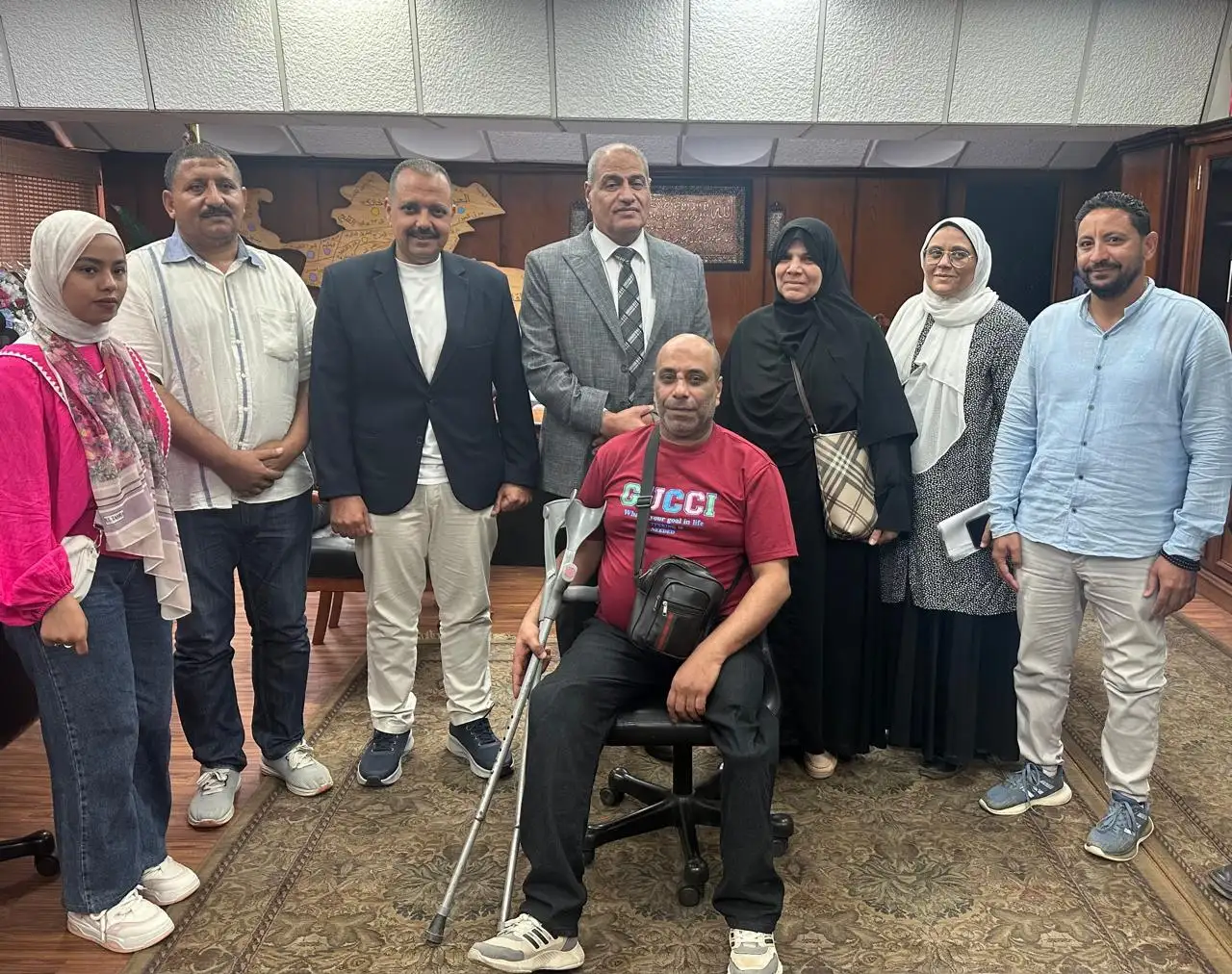 'البيلي' يكرم 5 عاملين متميزين برحلة عمرة مجانية تقديرًا لجهودهم و مراعاة للبعد الاجتماعي وإصابات العمل بحضور 'رئيس المرافق العامة'